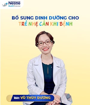 Bổ Sung Dinh Dưỡng Cho Trẻ Nhẹ Cân Khi Bệnh