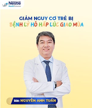 Giảm Nguy Cơ Trẻ Bị Bệnh Lý Hô Hấp Lúc Giao Mùa